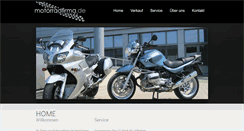 Desktop Screenshot of motorradfirma.de